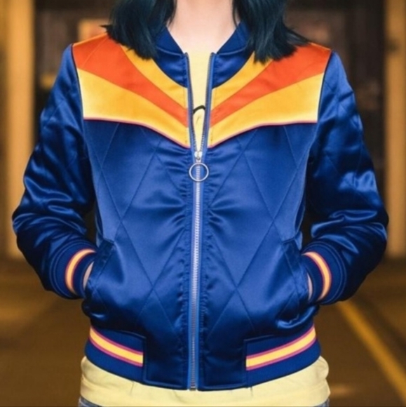 Classic Rock Couture Sun Quilted Zip Up Jacket - Picture 2 of 5